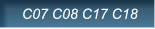 C07 C08 C17 C18  C07 C08 C17 C18